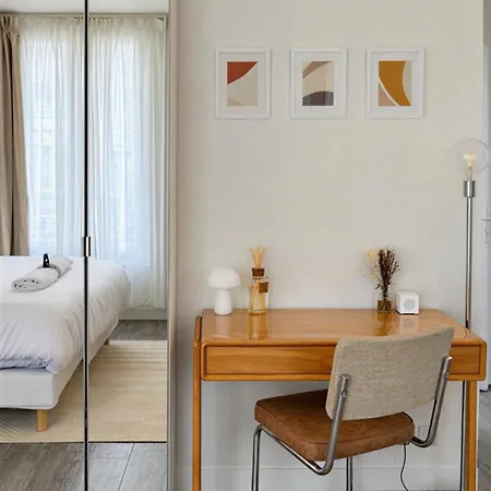 Appartement Rive Gauche - 2p - 15 - Tour Eiffel - Metro 6